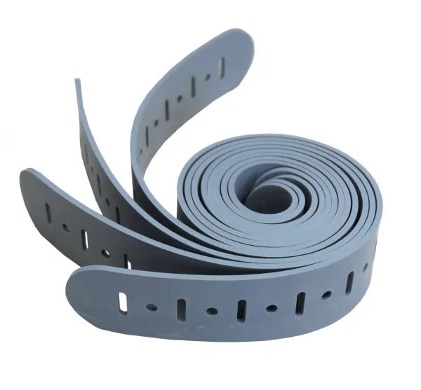 EKG Elektroden Gummi Extremitäten Spannband 1-reihig, 45 x 3 cm (4 Stück)