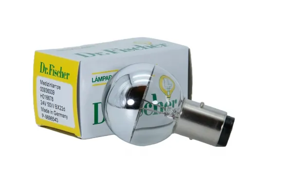Ersatzlampe Heraeus/Hanaulux, 56018550, 24 V, 40 W, Bajonettsockel BA15d