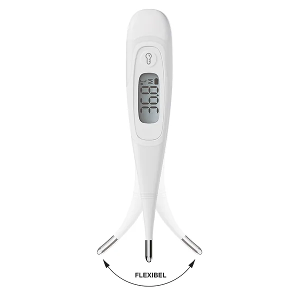Fieberthermometer Digitemp flex mit flexibeler, wasserdichter Meßspitze