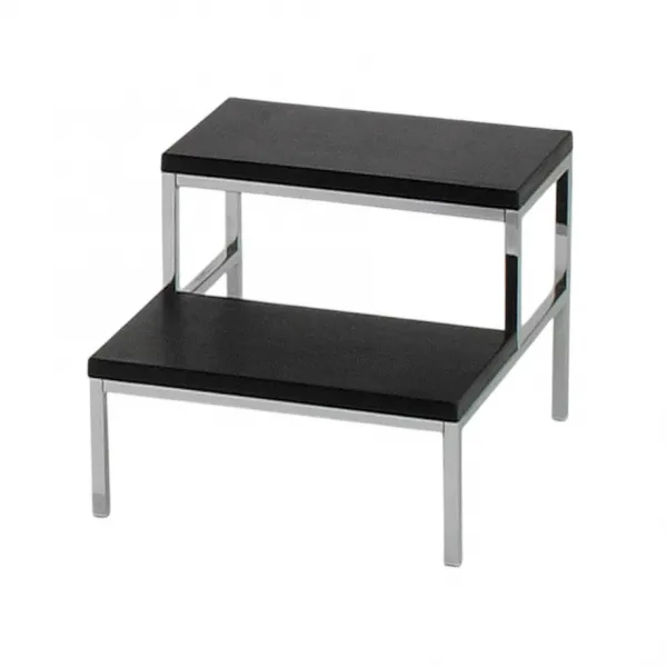 Fußauftritt, Belastbar bis 150 Kg 2-Stufig verchromt