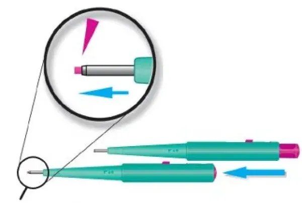 Kai Biopsy-Punch mit Abwerfer (20 Stück) Einmal-Hautstanzen, 2,0 mm