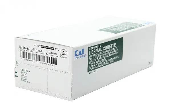 Kai Einmal Ringkürette (20 Stück) Kunststoff 7,0 mm