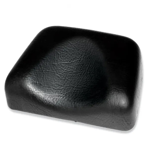 Kopflagerungskissen, PVC 19,5 x 14 x 5/2 cm schwarz