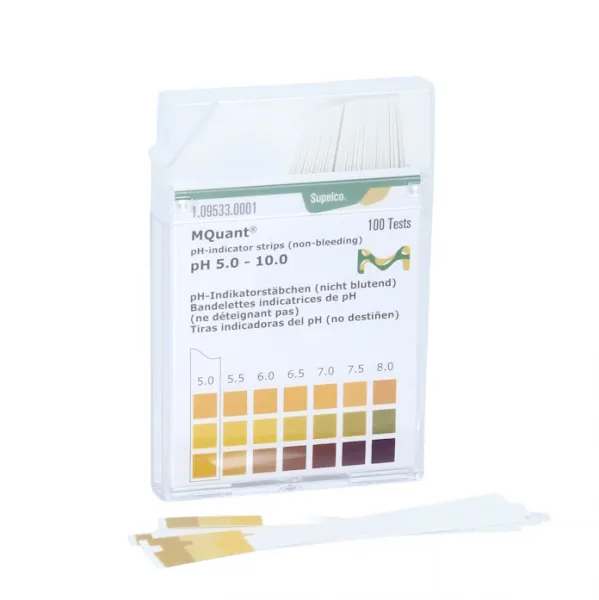 MQuant PH-Universal Indikatorstäbchen Merck (100 Stück) pH 5,2 - 7,2