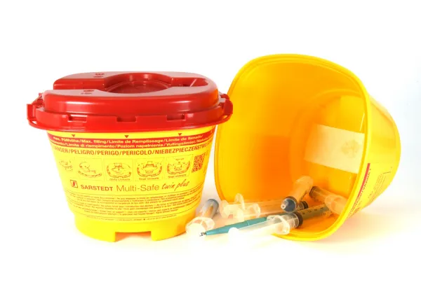 Multi-Safe twin plus 1500 Kanülen-Entsorgungsboxen 1,5 Ltr.