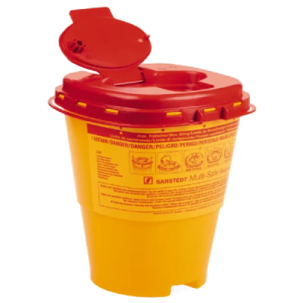 Multi-Safe twin plus 2500 Kanülen-Entsorgungsboxen 2,5 Ltr.