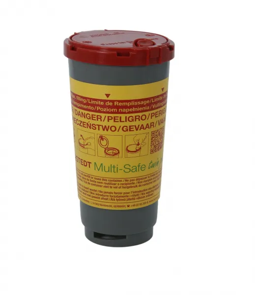 Multi-Safe twin plus 500 REC Kanülen-Entsorgungsboxen 0,5 Ltr.