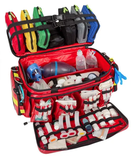 Notfalltasche CRITICAL'S First-Responder-Tasche, Plane, rot