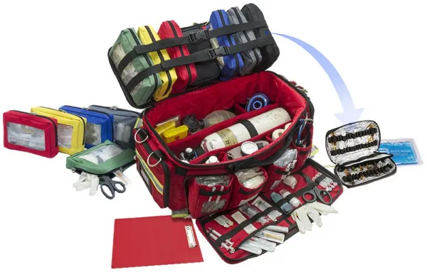 Notfalltasche CRITICAL'S First-Responder-Tasche, rot