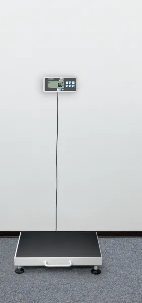 Professionelle Adipositas Personenwaage, externes Display, MPM300K-1LM, bis 300 Kg. geeicht nach KAT III