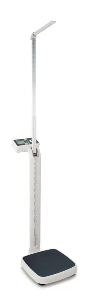 Professionelle Personenwaage MPN 200K-1HM, geeicht nach KAT III mit integriertem Personenmesstab