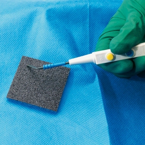 Reinigungspad für HF-Elektroden Zum Säubern und Reinigen der Elektroden und Messer, steril (24 Stück)