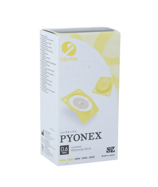 Seirin PYONEX Akupunktur-Dauernadeln 0,6 x 0,15 Ø mm gelb (100 Stück)