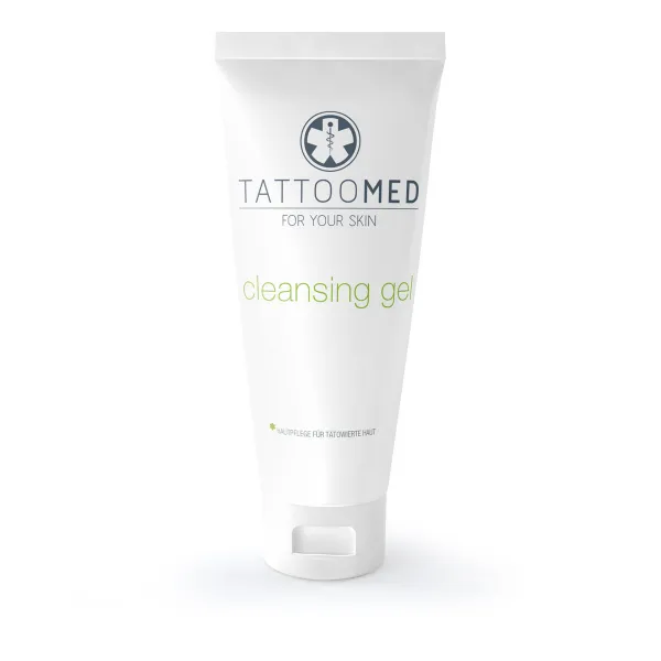 TattooMed Complete Care Bundle After Tattoo und Reinigungsgel für optimale Pflege, 2 x 100 ml Tube