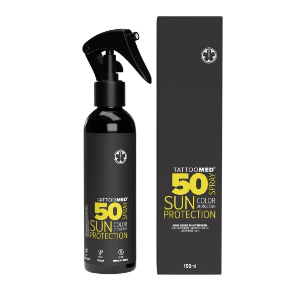 TattooMed sun protection LSF 50 Spray (150 ml)