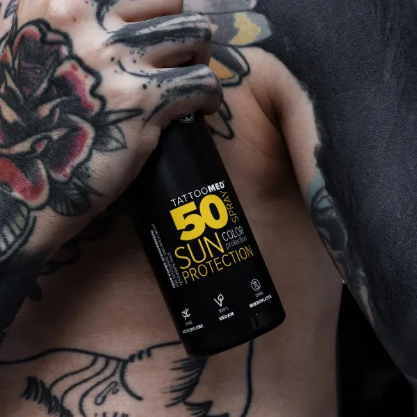 TattooMed sun protection LSF 50 Spray (150 ml)