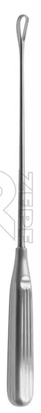 Uteruskürette nach Sims scharf starr, 28 cm Fig. 00