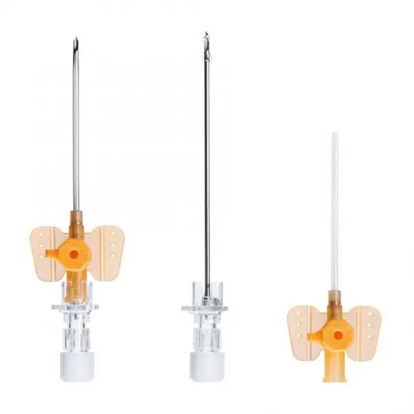 Vasofix Safety PUR Braunüle, Venenverweilkanüle 0,7 x 19 mm G24 gelb (50 Stück)