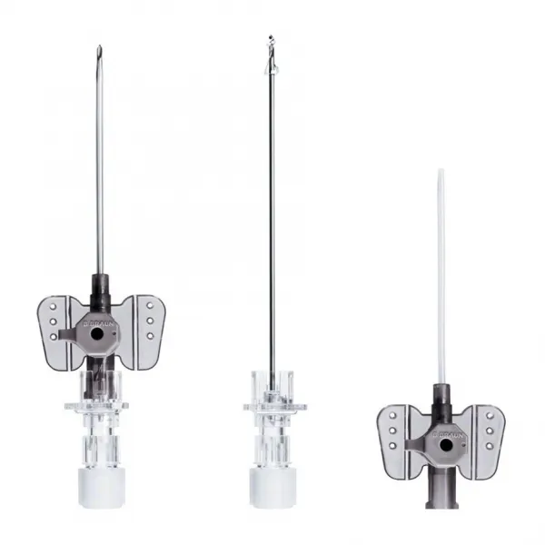 Vasofix Safety PUR Braunüle, Venenverweilkanüle 1,7 x 50 mm G16 grau (50 Stück)