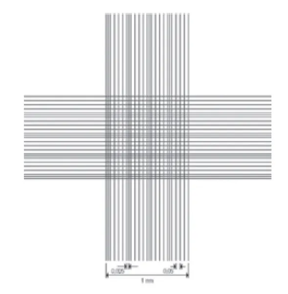 Zählkammer nach Thoma neu, mit doppelter Netzteilung