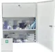 Erste Hilfe Metall Verbandschrank, weiß, 550 x 175 x 455 mm, mit Inhalt DIN 13169, Modell C
