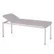 SCHMITZ varimed Untersuchungsliege 650 x 1950 x 70 mm, Gestell weiß RAL 9002 steingrau 96