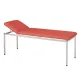 SCHMITZ varimed Untersuchungsliege 650 x 1950 x 70 mm, Gestell weiß RAL 9002 himbeerrot 103