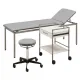 SCHMITZ varimed Möbel-Set Untersuchungsliege / Hocker und medi-net Vielzwecktisch Silbergrau 55 Classic