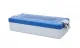 Kleinset-Mini-Sterilisiercontainer Alu 300 x 135 x 70 mm nur Deckel gelocht Blau