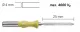 HF- Lanzett-Elektrode, monopolar,25 mm lang, 4 mm Standardadapter HF- Lanzett-Elektrode, monopolar,25 mm lang, 4 mm Standardadapter