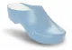 Schürr OP-Schuhe, CHIROCLOGS Classic, hellblau, Wechseleinlage, mit Fersenriemen, für Damen und Herren Gr. 47