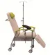 Sita Variationsliege fahrbar mit Rollen, mit Infusion und Blutabnahme-Set