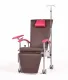 Sita Variationsliege fahrbar mit Rollen, mit Infusion und Blutabnahme-Set