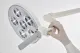 Derungs LED-Untersuchungsleuchte TRIANGO 60-1 Fix-Fokus, 60000 Lux fahrbares Stativmodell