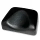 Kopflagerungskissen, PVC 19,5 x 14 x 5/2 cm schwarz