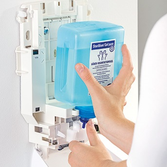 Sterillium Gel pure Händedesinfektionsgel 1000 ml für CleanSafe Spender günstig kaufen