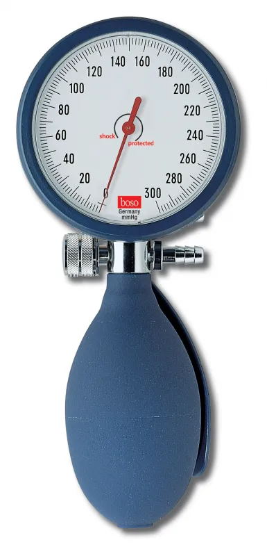 Bosch und Sohn GmbH & Co.KG BOSO Clinicus II S Blutdruckmessgerät, Linkshänder, 2 Schlauch, Kinder-Klettenmanschette bunt 041-0-300L
