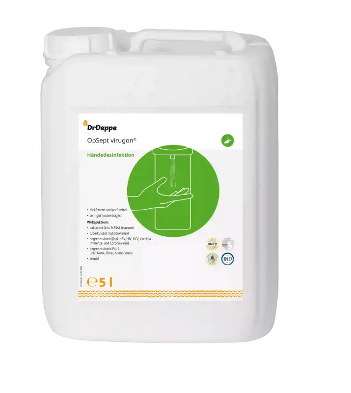 Dr.Deppe OpSept virugon® viruzides alkoholisches Händedesinfektionsmittel 10 Liter Vorratskanister 601510