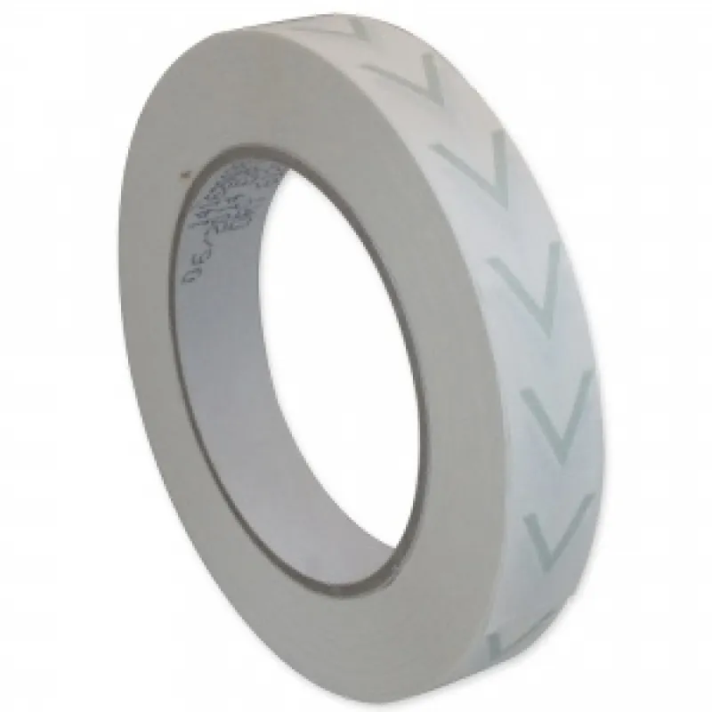 VP Stericlin Sterilisations-Klebeband für Heißluft Sterilisatoren, 19 mm x 50 mtr. (1 Rolle) mit Indikator 3FKLB410412