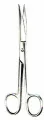 Chirurgische Schere Standard gebogen, spitz / spitz, 11,5 cm