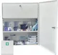 Erste Hilfe Metall Verbandschrank, wei, 550 x 175 x 455 mm, mit Inhalt DIN 13169, Modell C