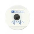 Einmal EKG-Elektrode, Schaumstoff, mit Druckknopf, 40 mm drm. (30 Stck)