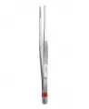 Einmal-Pinzetten anatomisch, 14,5 cm, schmal, Metall, einzeln verpackt steril 25 Stck