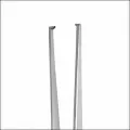 Einmal-Pinzetten chirurgisch mittelbreit, 14,5 cm, 1 x 2 Zhne, Metall, einzeln verpackt steril 25 Stck
