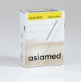 Akupunkturnadeln Asia-med Gold, Kupfergriff ohne Führrohr (50 Stück)  . Akupunkturnadeln bei CLS Medizintechnik immer günstig kaufen