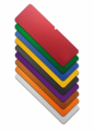 Dental Alu-Sterilisiercontainer, 312 x 189 x 83 mm, nur Deckel gelocht, farbiger Deckel Rot