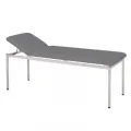 SCHMITZ varimed Untersuchungsliege 650 x 1950 x 70 mm, Gestell weiß RAL 9002 titangrau 91