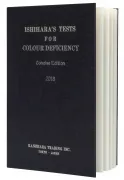 Farbsehtest, Farbtafeln nach Ishihara zur Prüfung von angeborenen Rot-Grün-Sehstörungen 14 Farbsehtafeln