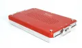 Dental Sterilisiercontainer Alu, 312 x 189 x 50 mm, nur Deckel gelocht, Deckel  Rot
