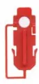 Verschluplombe fr KLS Martin MiniSet Microstop-Container  (1000 Stck) mit Steril-Indikator